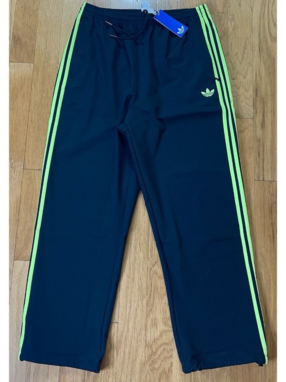 Adidas Originals Adicolor Woven Drill Black Track Pants JW5911, Men’s M, NWT $70